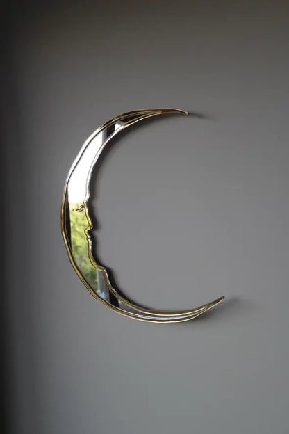 Moon Wall Mirror + Ornament Set