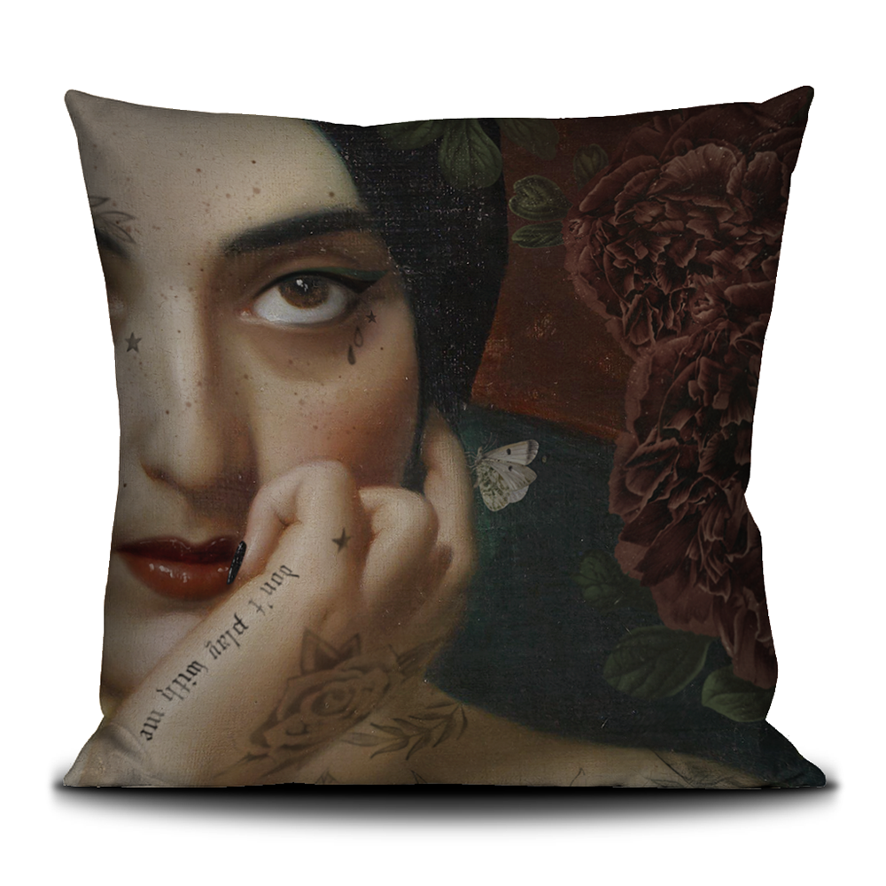 Clementine Velvet Cushion Cover