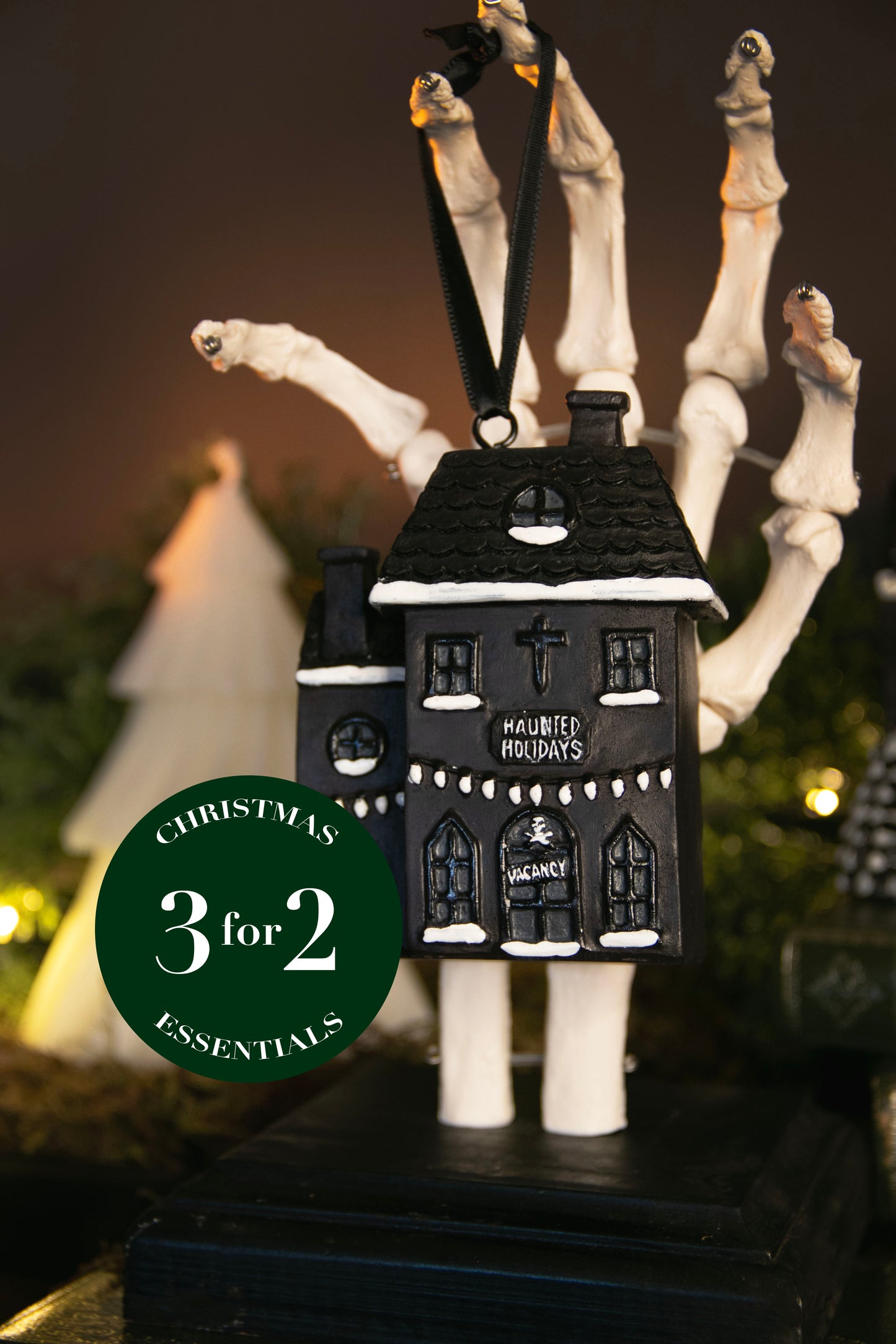 Haunted House Tree Decoration