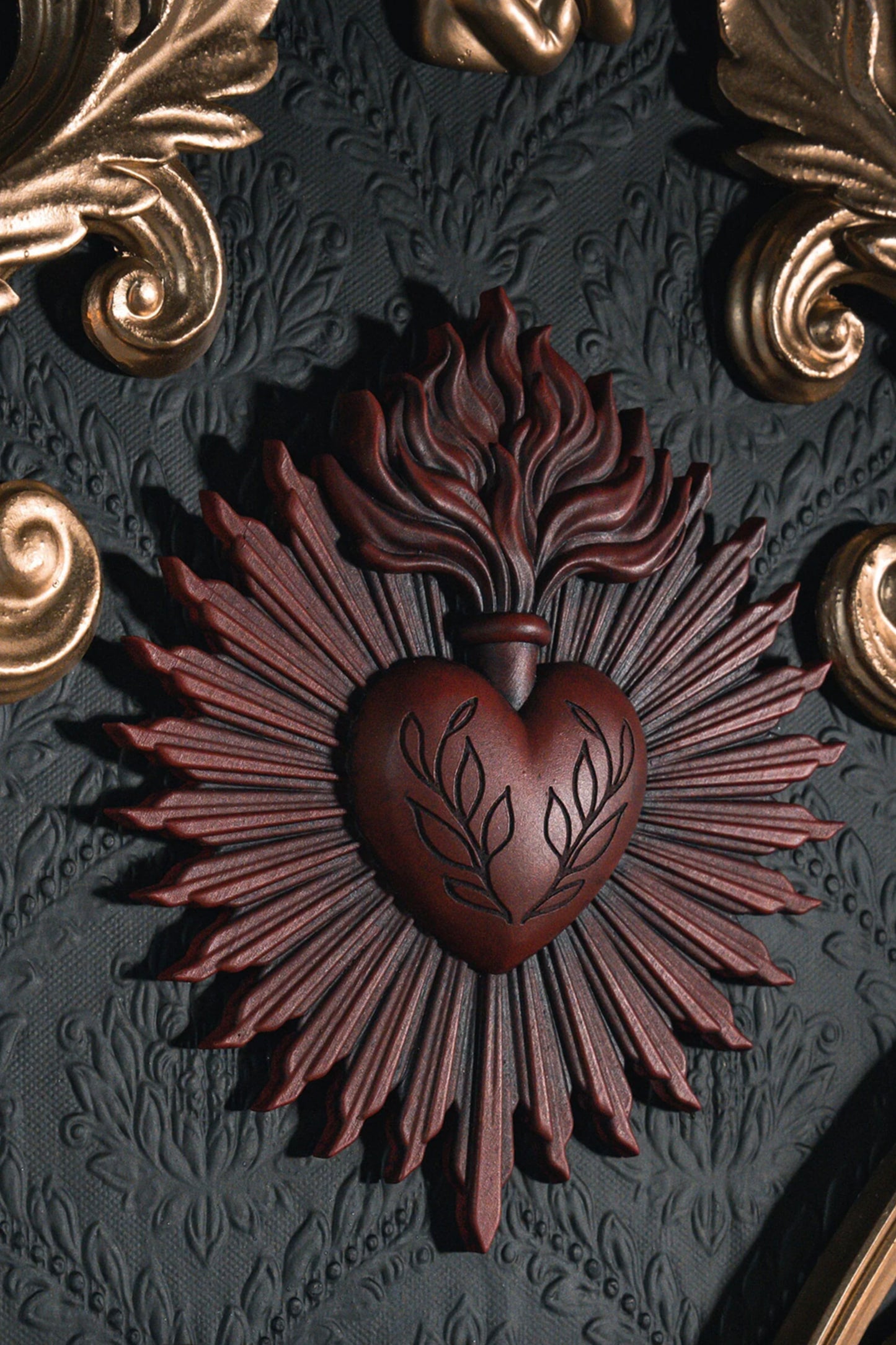 Ardour Sacred Heart Plaque The Blackened Teeth