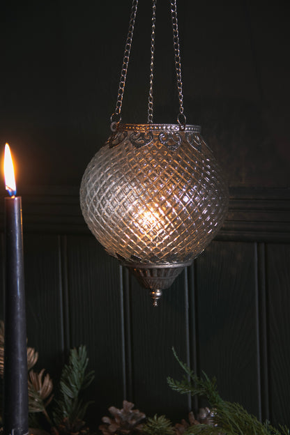 Hanging Tea Light Lantern - Large