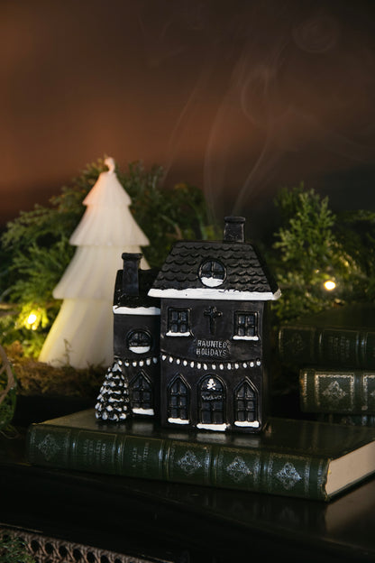 Haunted House Incense Cone Burner