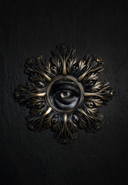 Horace Baroque Eye Wall Plaque by The Blackened Teeth