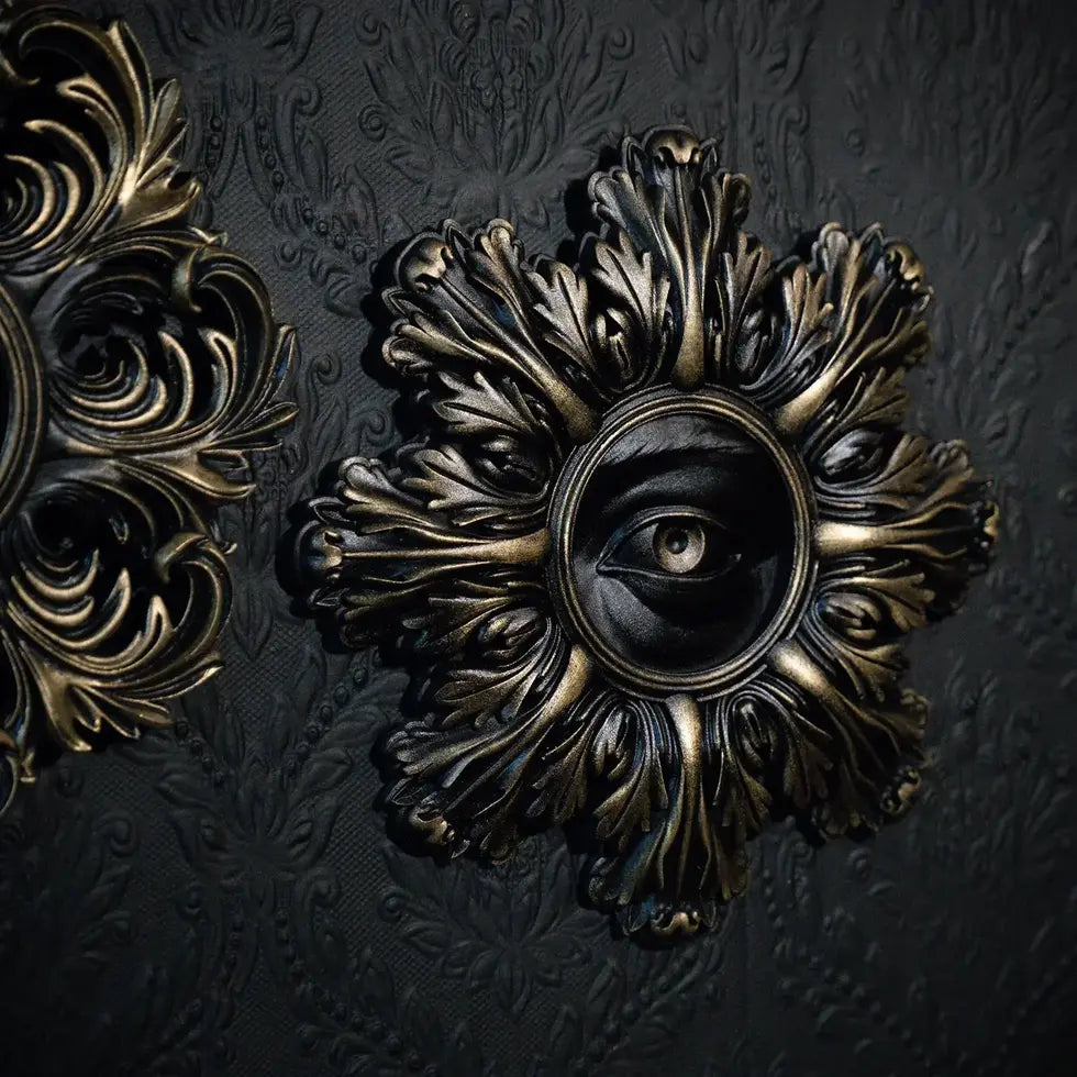 Horace Baroque Eye Wall Plaque by The Blackened Teeth