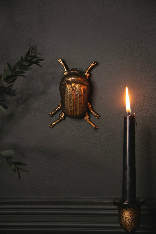 Mini Scarab Beetle Wall Hanging