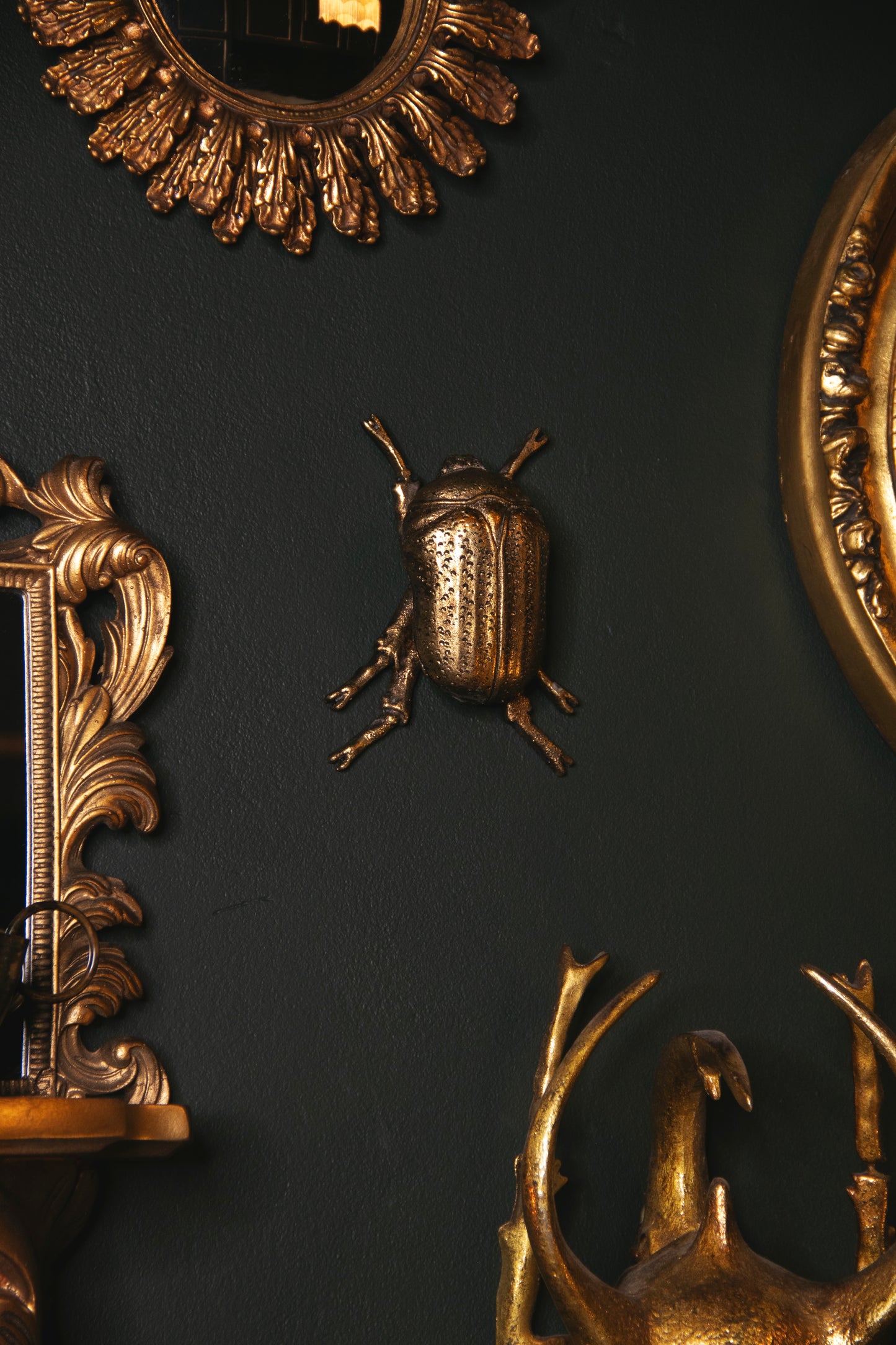 Mini Scarab Beetle Wall Hanging