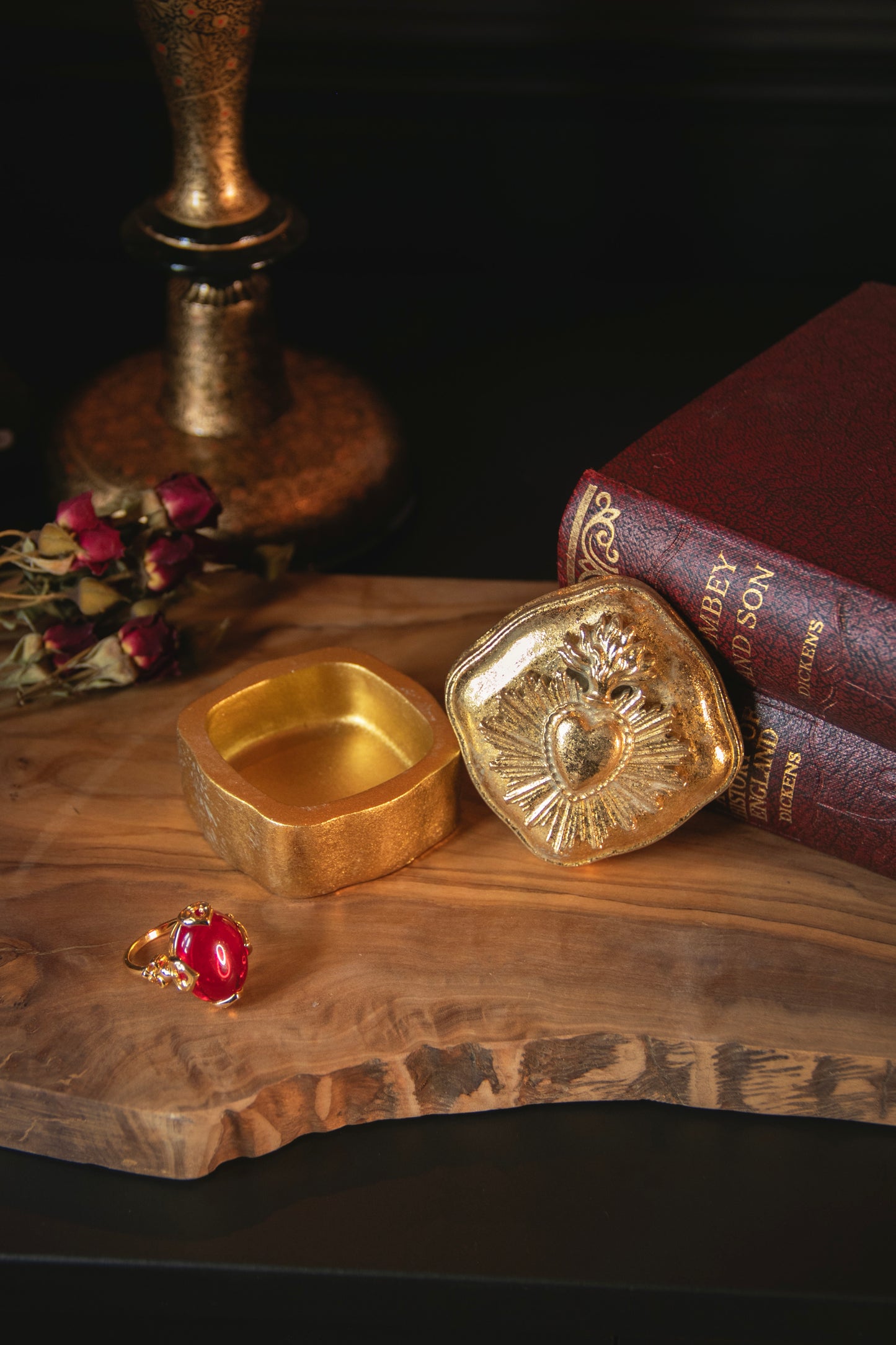 Mini Sacred Heart Trinket Box